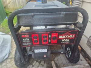 black max generator 6500w