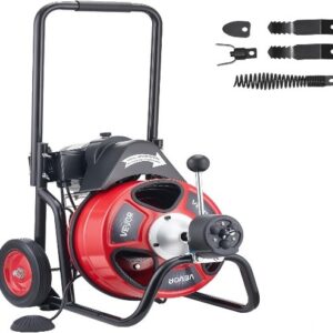 drain auger 100'