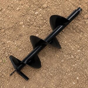 12" post hole bit