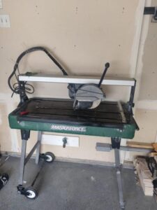 Masterforce Tile Bridge Saw